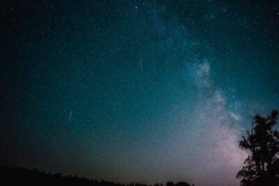Stunning astrophotography of a starry night sky featuring the Milky Way.